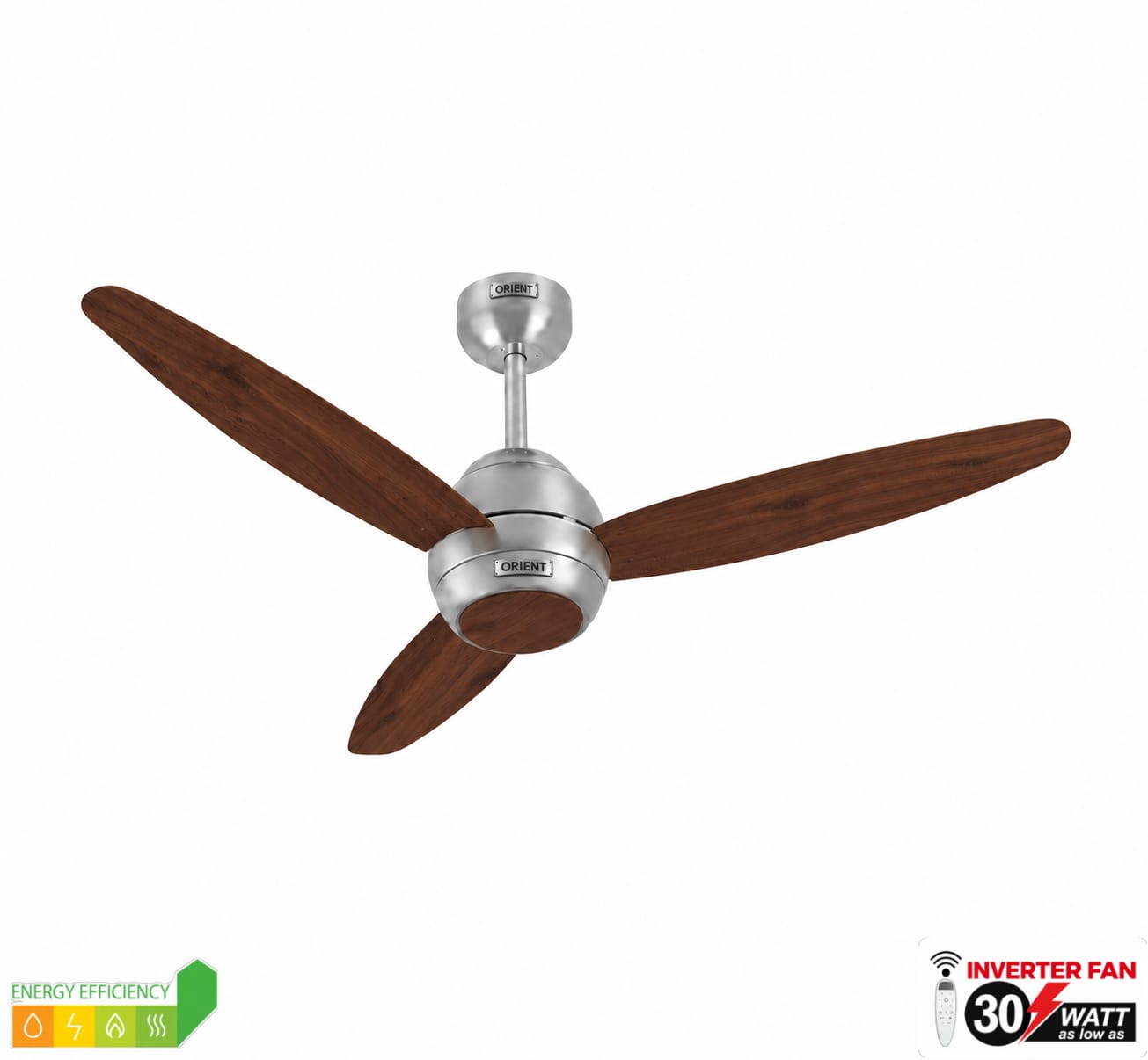 INVERTER 30 WATTS GLORIOUS Model 56'' Ceiling Fan | Orient Appliances