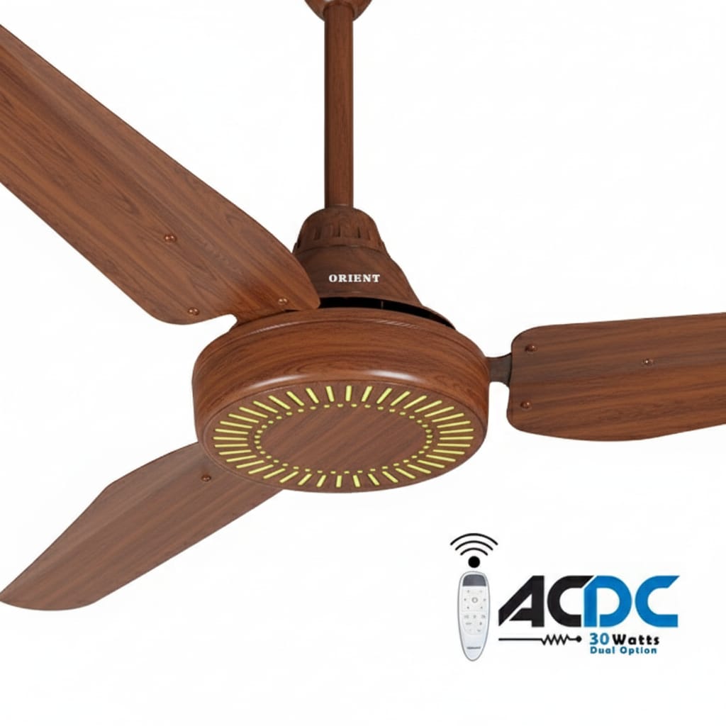 Orient Top Speed 56" AC/DC 30W Ceiling Fan β Special Colour Edition
