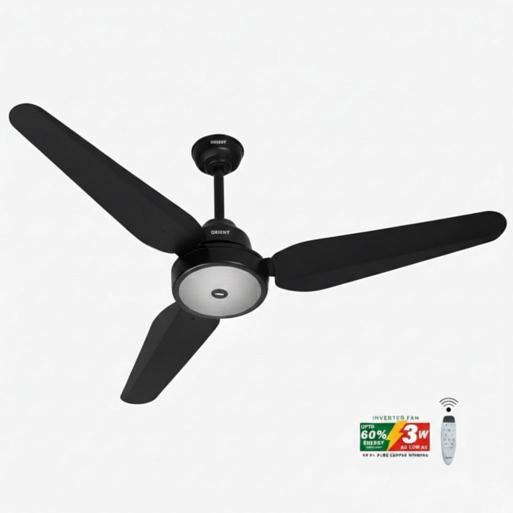 Orient Magnum 30W Inverter Ceiling Fan β Powerful Cooling with Premium Style