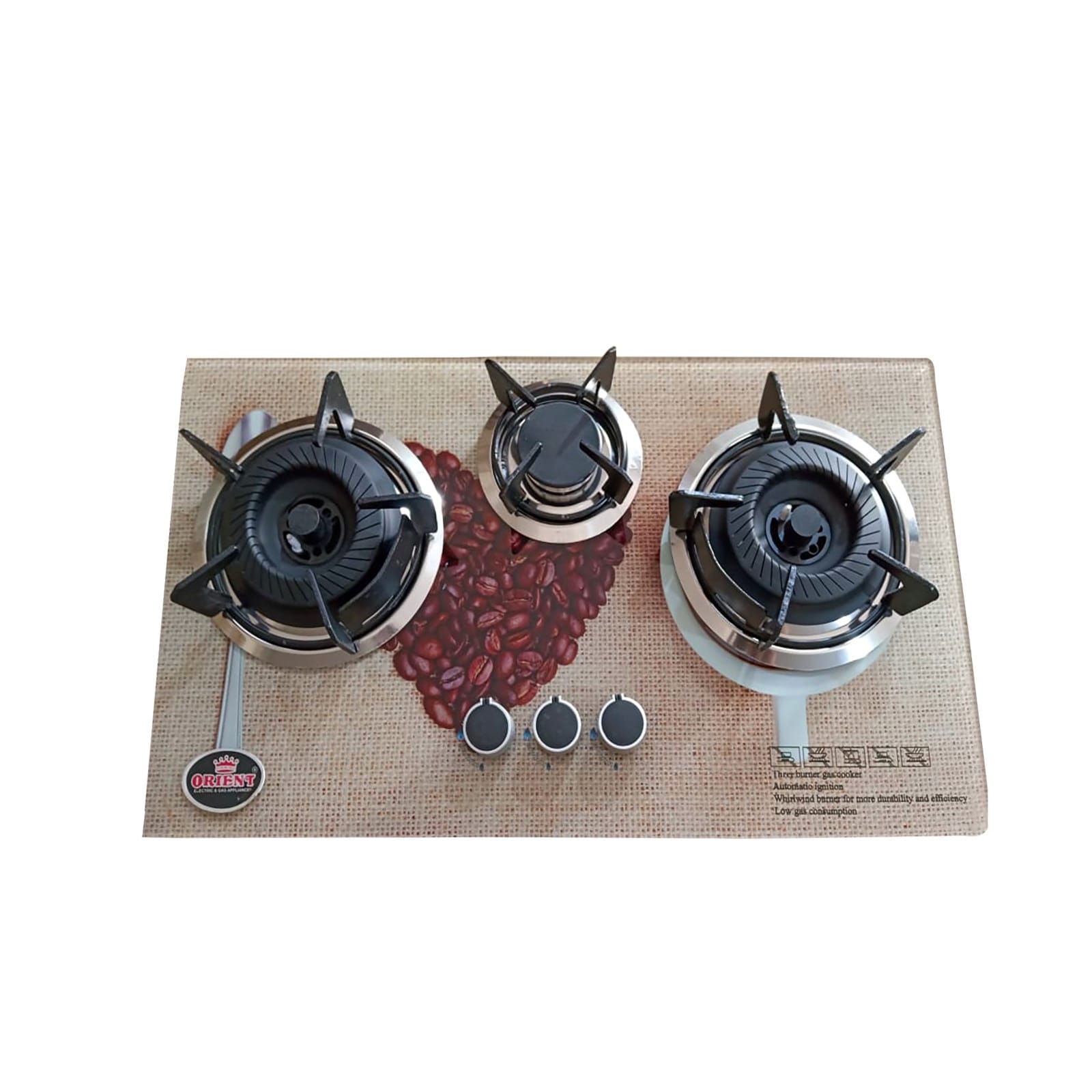 Orient Glass Hob OR-SG-201 3 Burner Orient Appliances