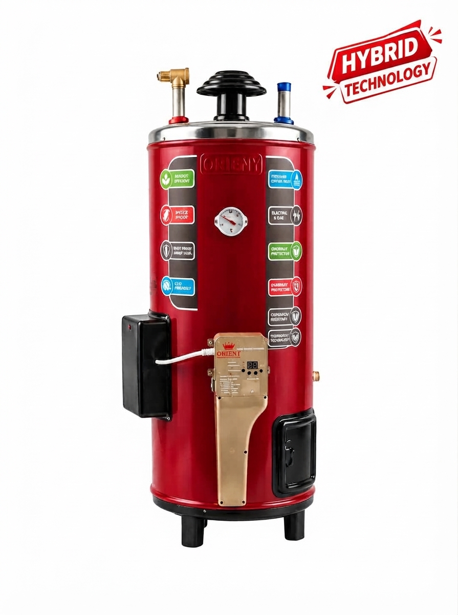 Orient Smart Hybrid Electric + Gass Geyser 20GL –With Auto-Switching Technology
